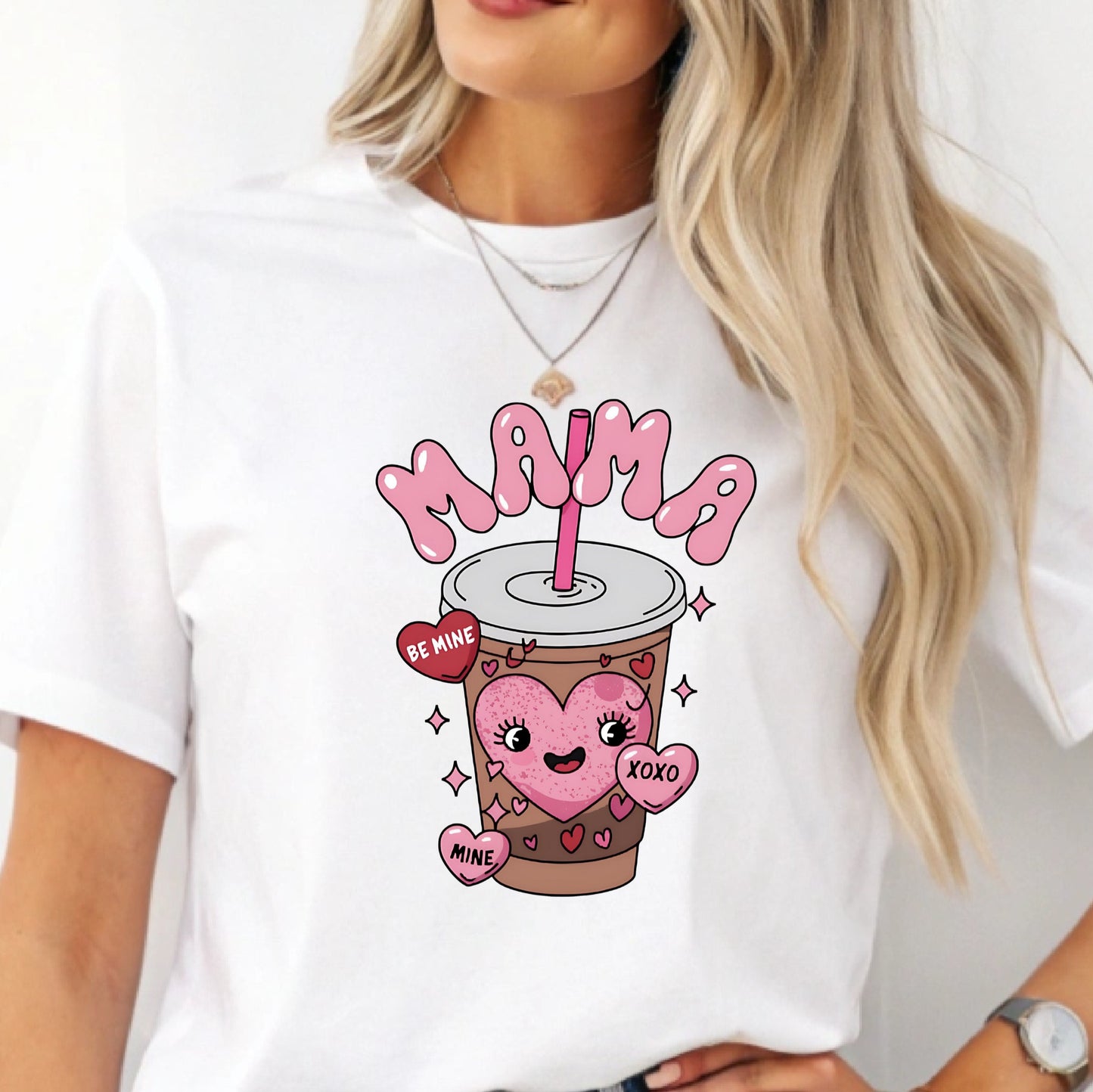 Milkshake Mama T-Shirt | Matching Mum and Baby Girl Tee