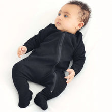 Load image into Gallery viewer, Black Sleepsuit