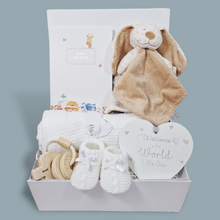 Load image into Gallery viewer, New Baby Hamper Keepsake - Baby Shower Gifts