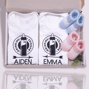 Ema and Boo Personalised baby Gifts - Hampers for Babies