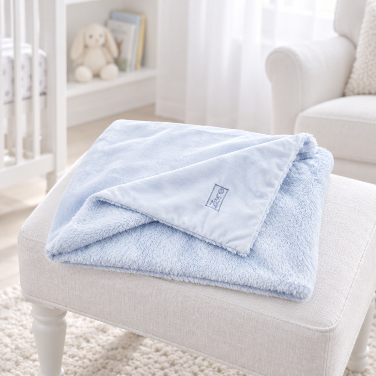 Blue Mink Baby Wrap – Newborn Baby Boy Gift