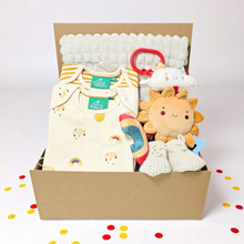 Load image into Gallery viewer, Sunshine Baby Gift Box – Organic Newborn Essentials