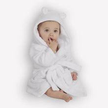 Load image into Gallery viewer, White Baby Dressing Gown
