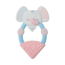 Load image into Gallery viewer, Darcy the Elephant Teether - Textured Baby Teether