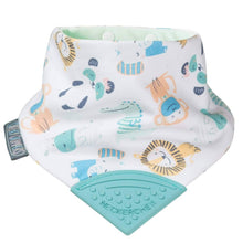 Load image into Gallery viewer, Cheeky Animals Neckerchew - Teething Dribble Bib