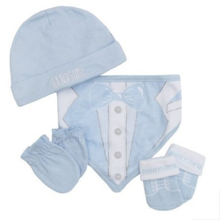4 piece Gift Set for Baby Boys Handsome