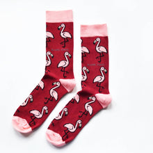 Load image into Gallery viewer, Flamingos - Bamboo Socks