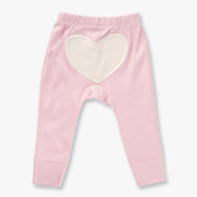 Load image into Gallery viewer, Dusty Pink Heart Baby Pants