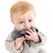 Load image into Gallery viewer, Midnight Stars Neckerchew - Teething Dribble Bib