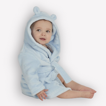 Load image into Gallery viewer, Blue Baby Dressing Gown
