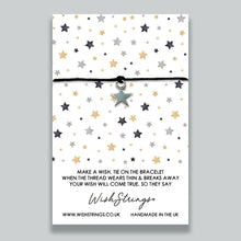 Load image into Gallery viewer, STARS WishStrings Wish Bracelet