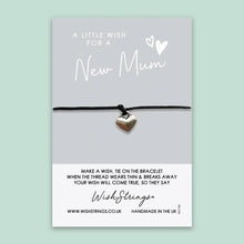 Load image into Gallery viewer, Little Wish New Mum - WishStrings Wish Bracelet