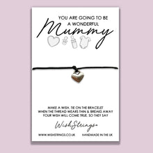 Load image into Gallery viewer, You are Going to be a Wonderful Mummy - WishStrings Wish Bracelet