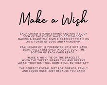 Load image into Gallery viewer, It's a Boy - WishStrings Wish Bracelet