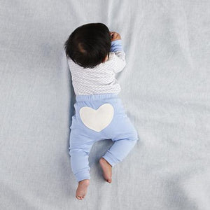 Baby Blue Heart Pants