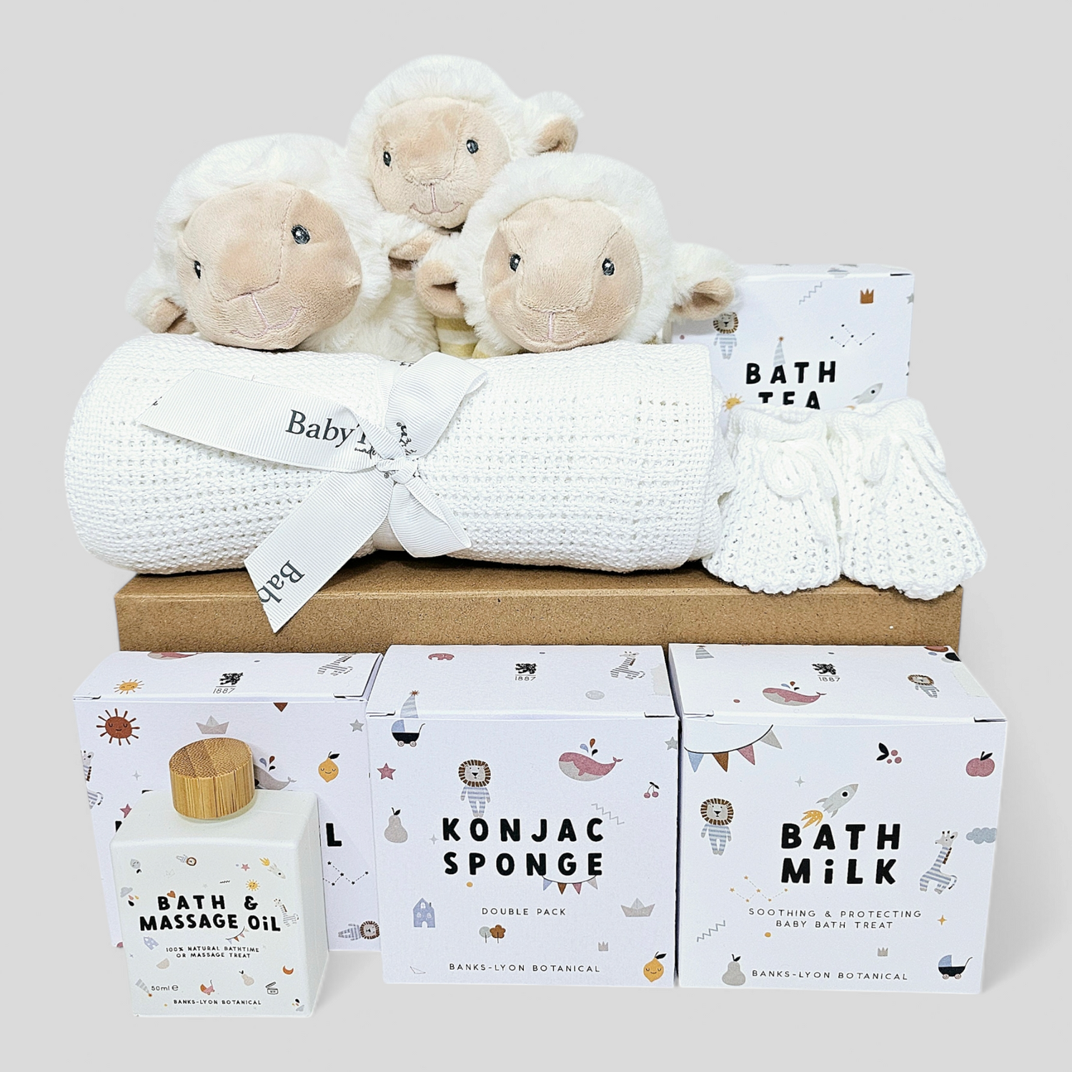 Baby Shower Hampers - Hampers for Babies - New Baby Gifts - Ema and Boo