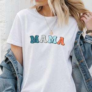 Mum’s Matching T-Shirt - Mama Colours