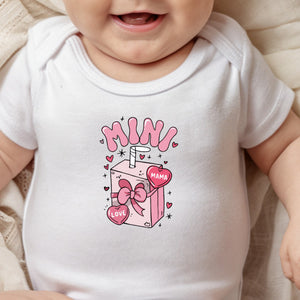 Baby Matching Bodysuit - Mini Milkshake