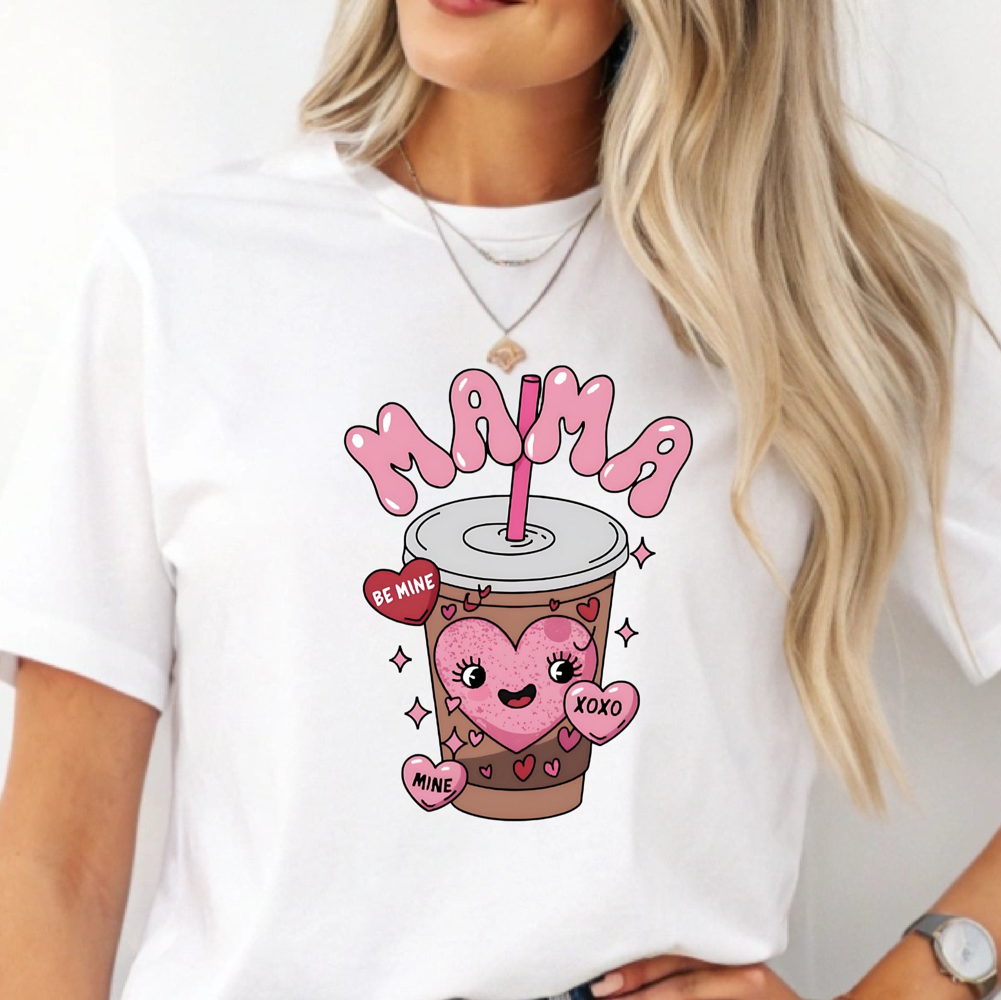 Milkshake Mama T-Shirt | Matching Mum and Baby Girl Tee