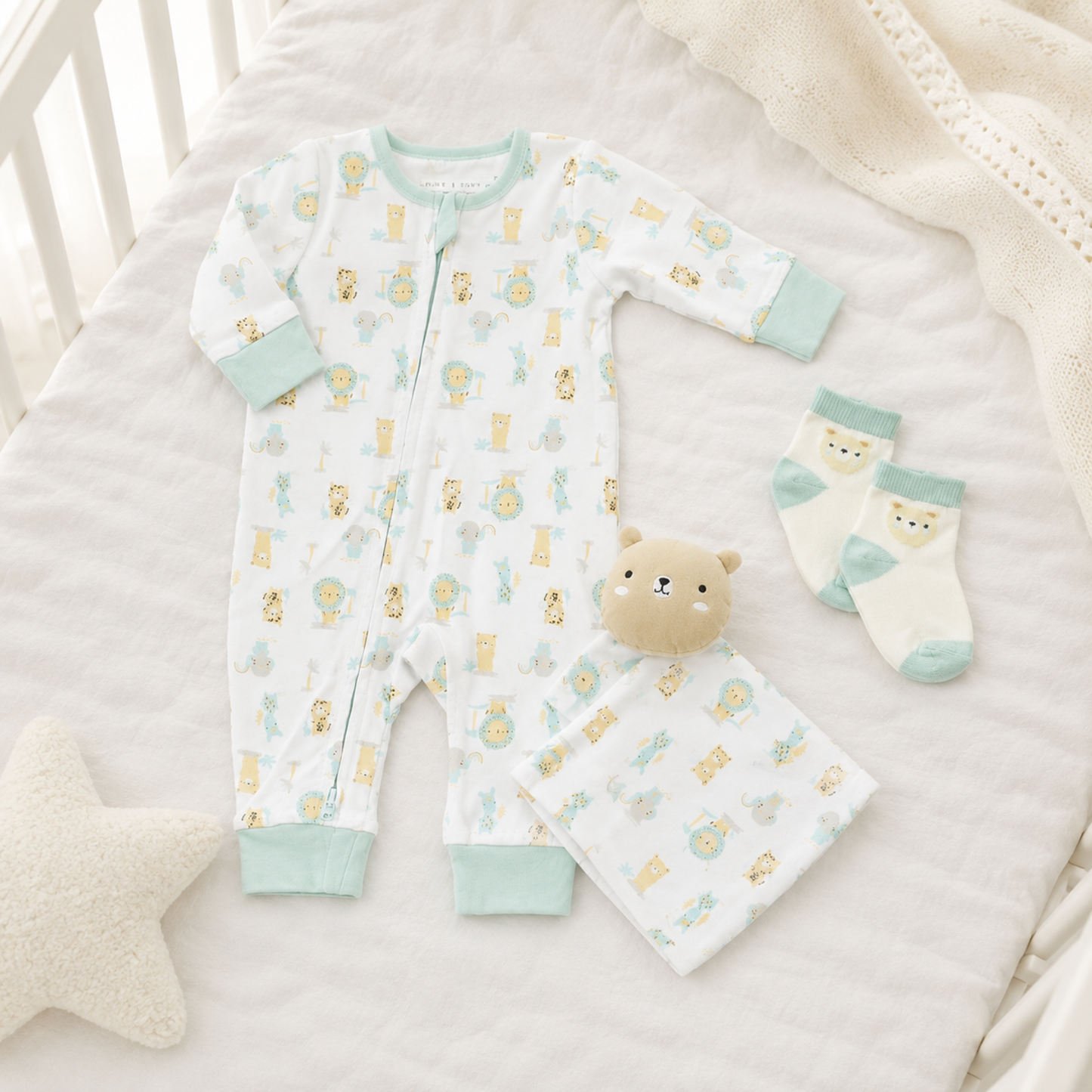 3-piece baby essentials gift set