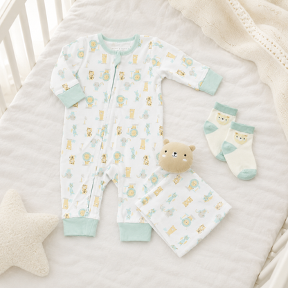 3-piece baby essentials gift set