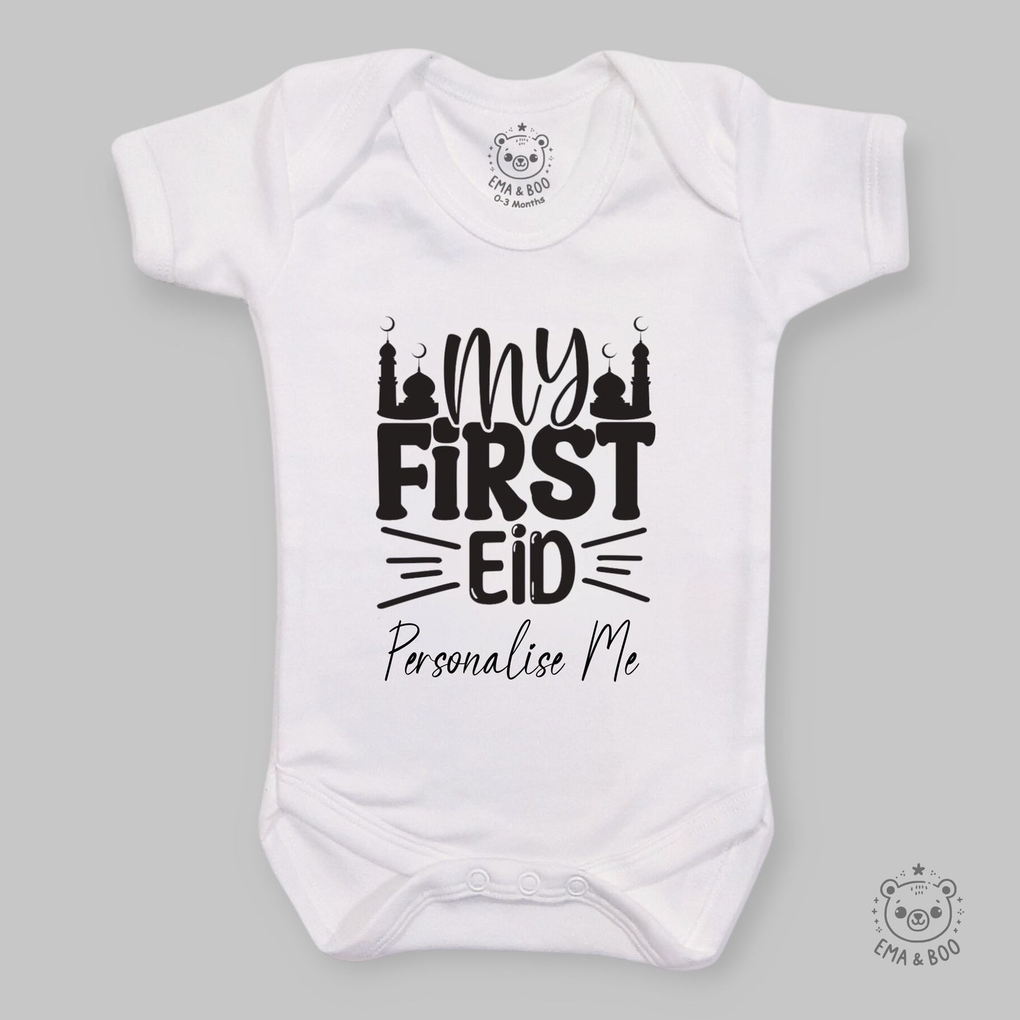 Personalised Baby Bodysuits - Eid