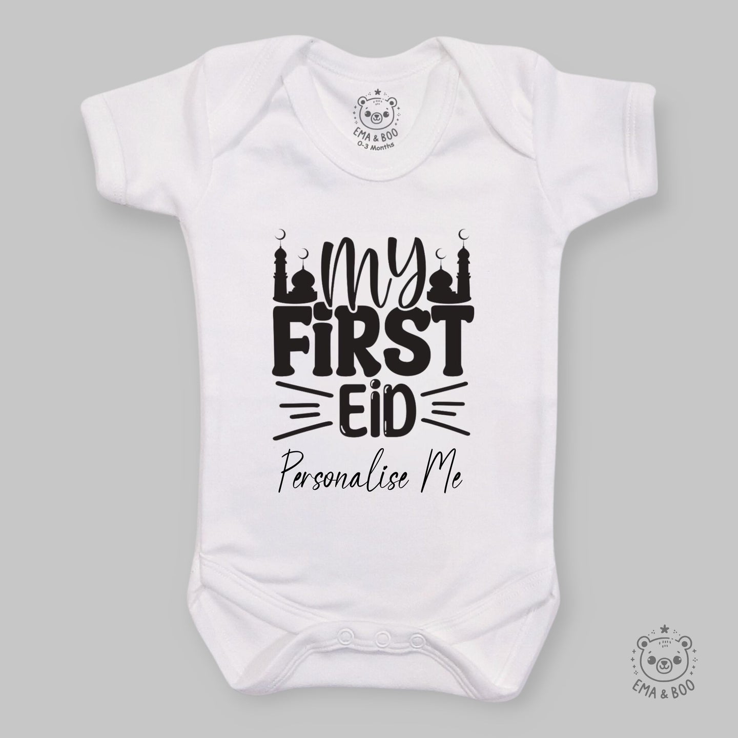 Personalised Baby Bodysuits - Eid