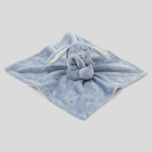 Blue plush bunny toy