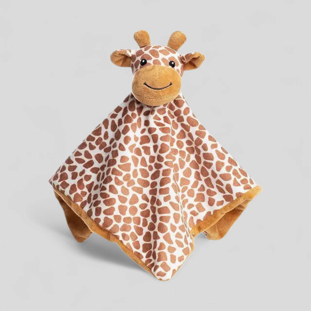 Safari giraffe baby comforter – soft newborn toy with plush giraffe design for baby gifts