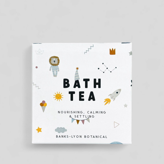 Baby bath tea – natural calming soak for sensitive baby skin and bedtime relaxation