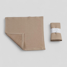 Load image into Gallery viewer, Brown textured face cloth 
