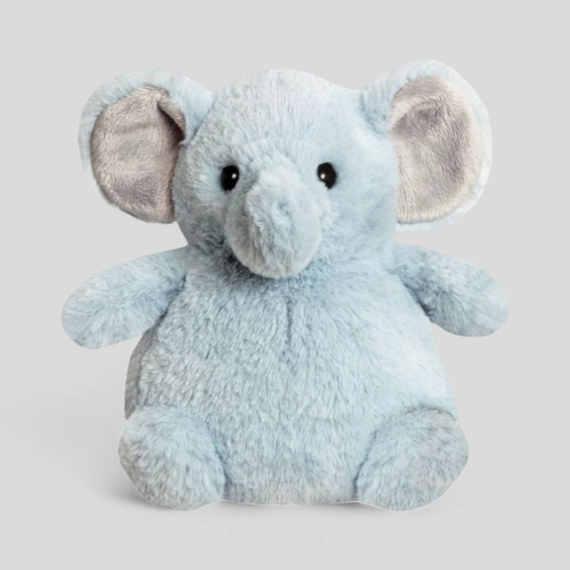 Cuddle Pals Zaynab Elephant – soft blue elephant toy for babies, cuddly and plush