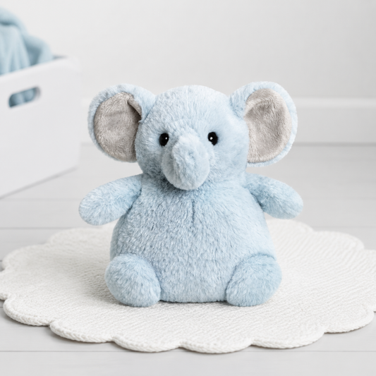 Cuddle Pals Zaynab Elephant – soft blue elephant toy for babies, cuddly and plush