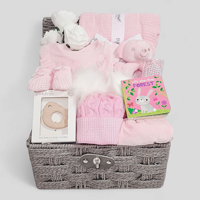 Gift Basket for Baby Girls - Baby Hampers - Baby Gifts - Ema and Boo
