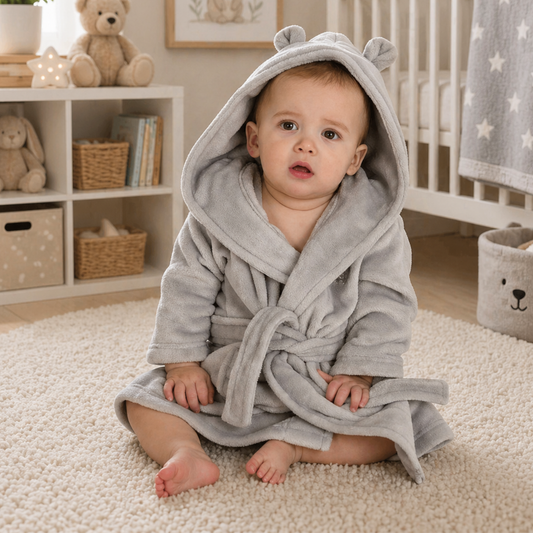 Baby Dressing Gowns | Soft Plush Baby Robes | Gifts for Newborn  Ema and  Boo