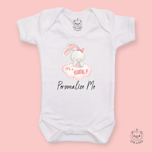 Personalised Baby Bodysuits - It's a Girl