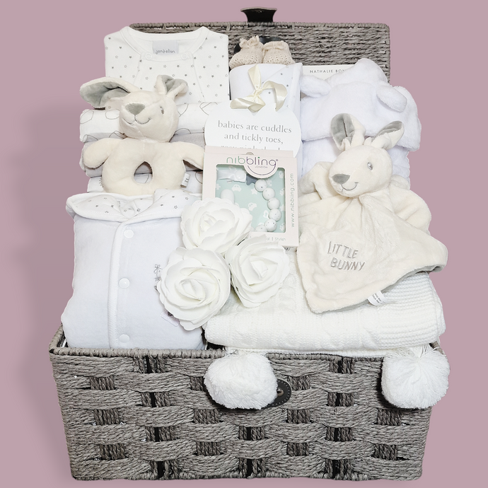 Luxury Baby Basket - Baby Gifts - Ema and Boo