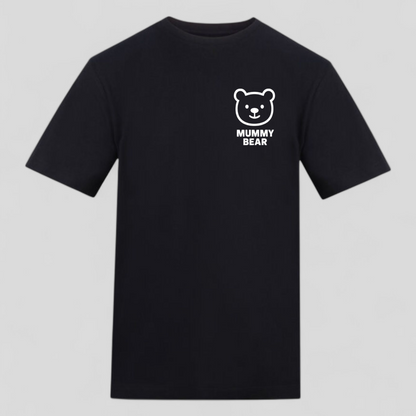 New mum gift idea black cotton tee