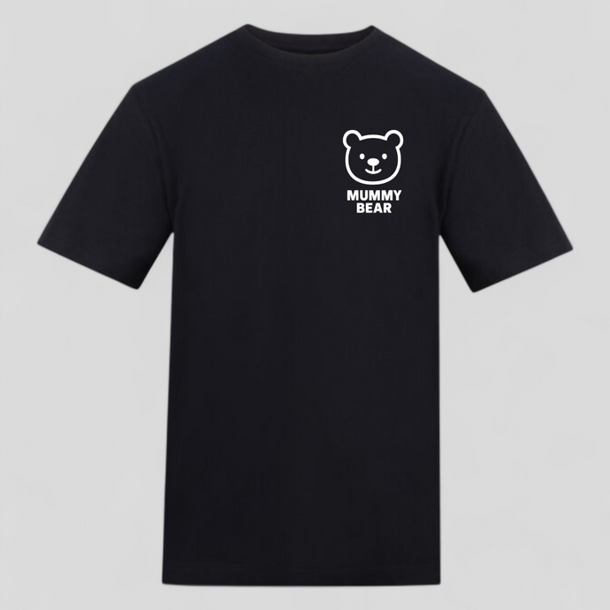 New mum gift idea black cotton tee