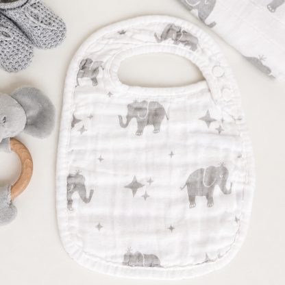 Neutral Baby Hamper Gift – Elephant Newborn Gift Set
