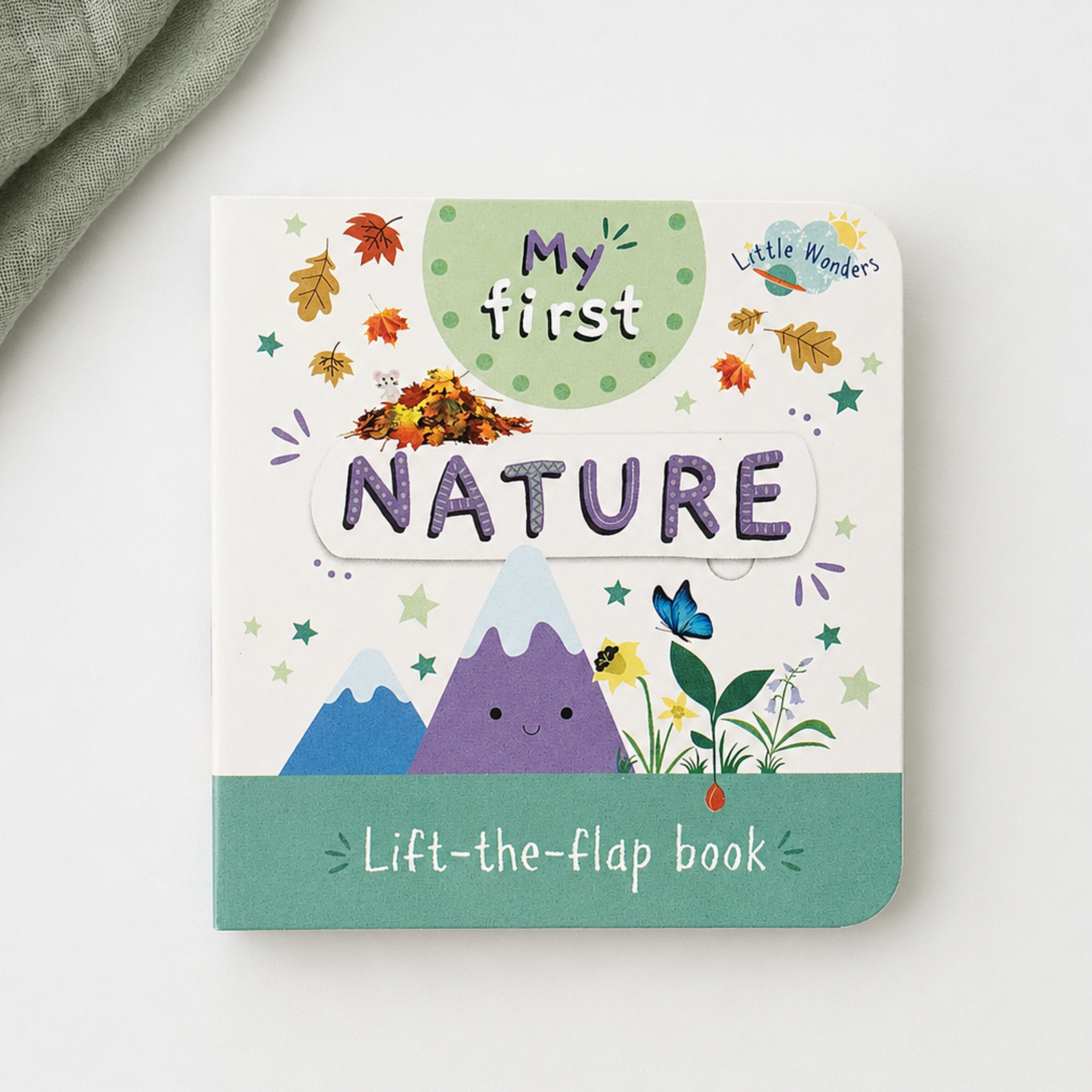 My First Nature mini lift-the-flap baby book for little hands