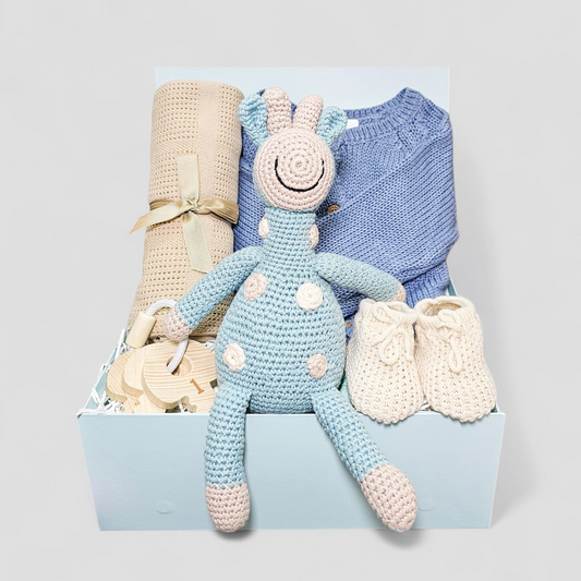 My First Giraffe Baby Boy Gift Box | Newborn Gifting