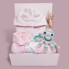 Load image into Gallery viewer, New Baby Girl Gifts - Baby Girl Hamper - Ema and Boo

