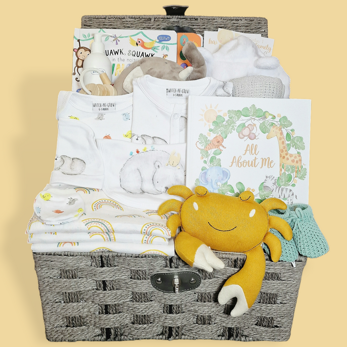 New Baby Hamper Gift - Baby Shower Hamper - Ema and Boo
