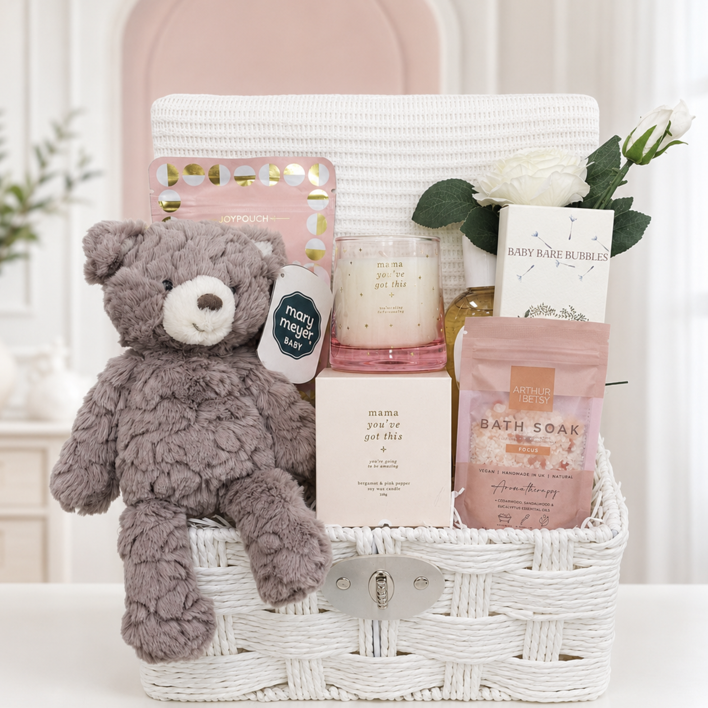 New Mum & Baby Gift Hamper | Luxury Mum & Newborn Gift Basket