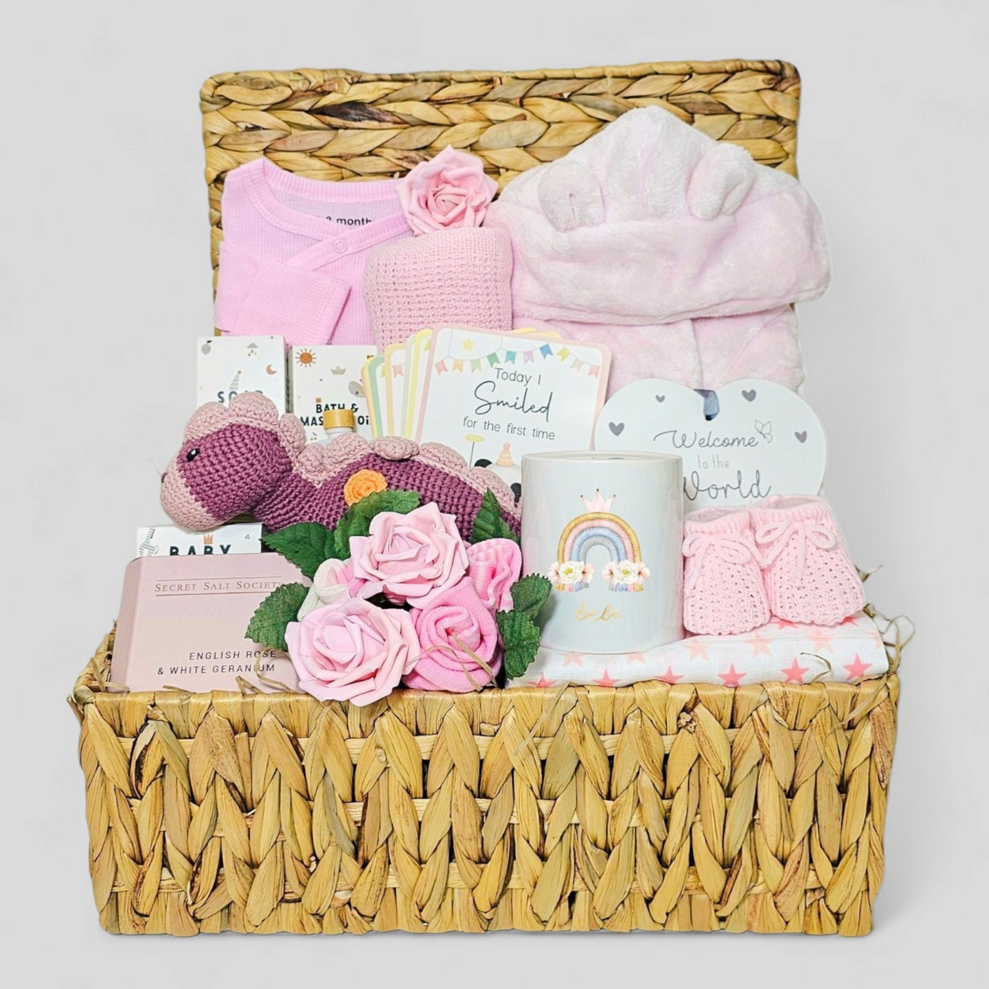 New Mummy Gifts - Luxury Mum and Baby Girl Hamper - Ema and Boo