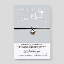 Load image into Gallery viewer, Wish String Bracelet for New Mum
