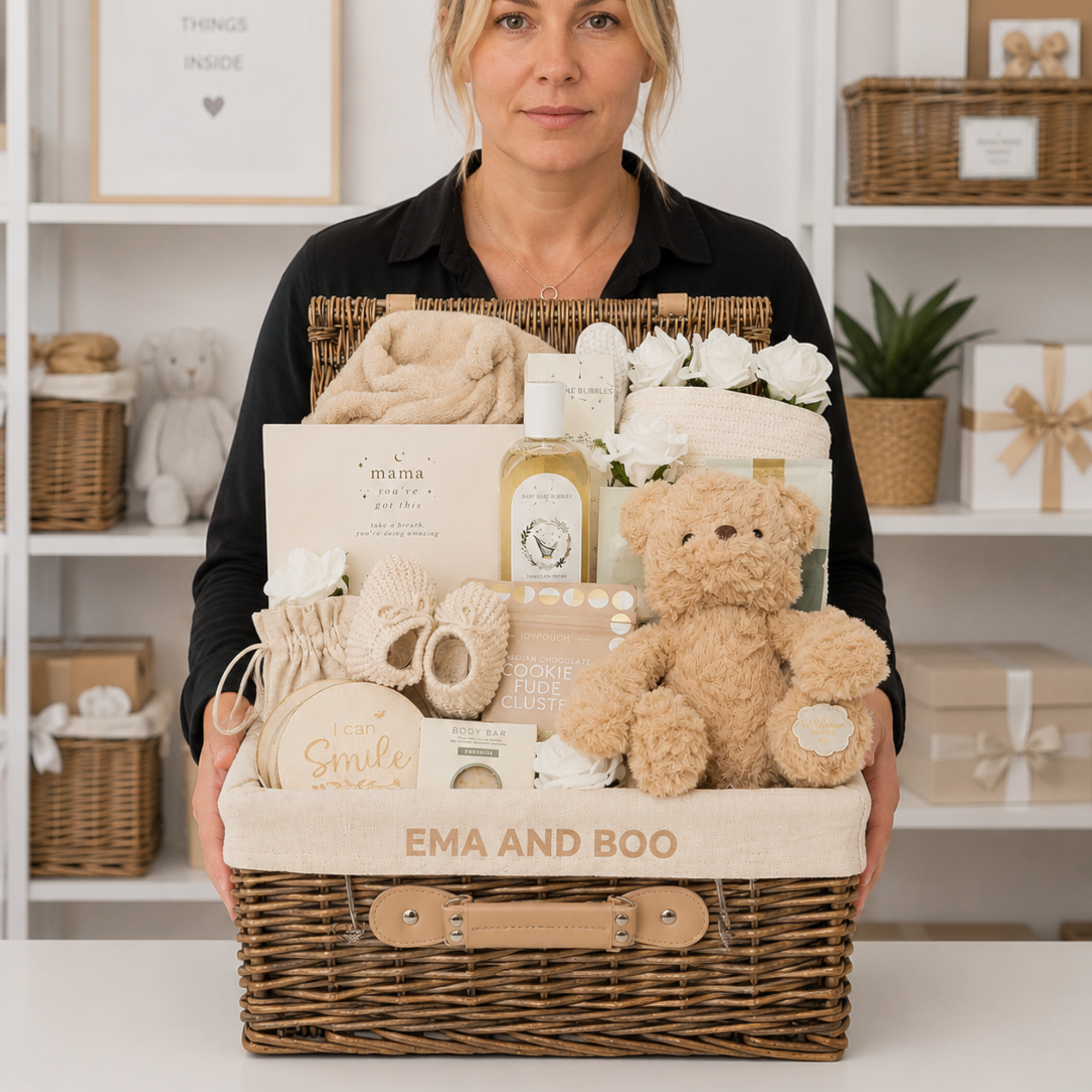 <strong>New Baby Hampers, Baby Gifts & New Mum Gifts</strong>