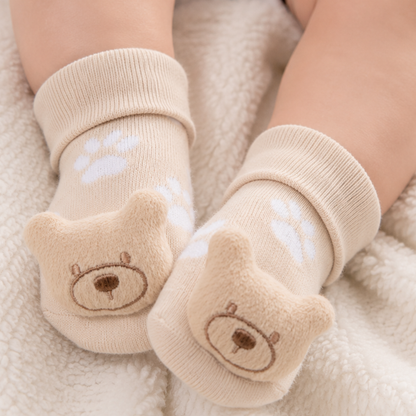 3D Bear Socks - Gift for newborn babies