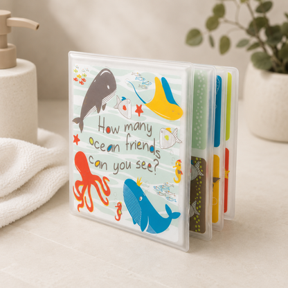 Nuby Bath Time Book